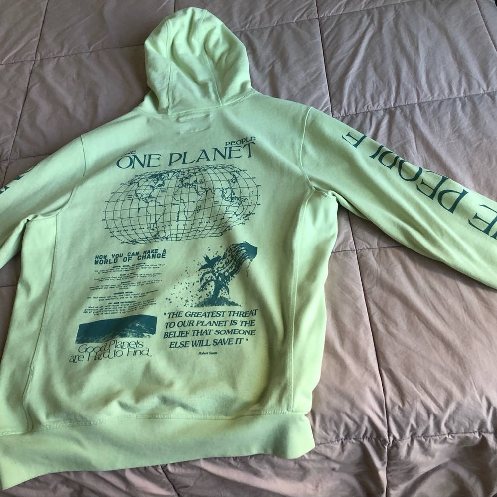 CHNGE one people one planet sweatshirt